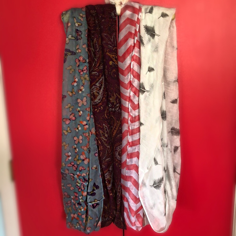 Multiple Scarves